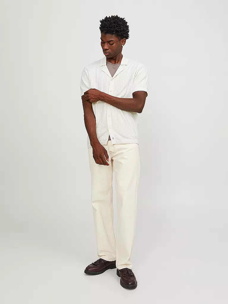 JACK & JONES Poloshirt JORVALENCIA weiss