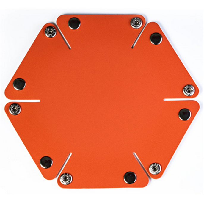 Piste de dés : Cuir Orange