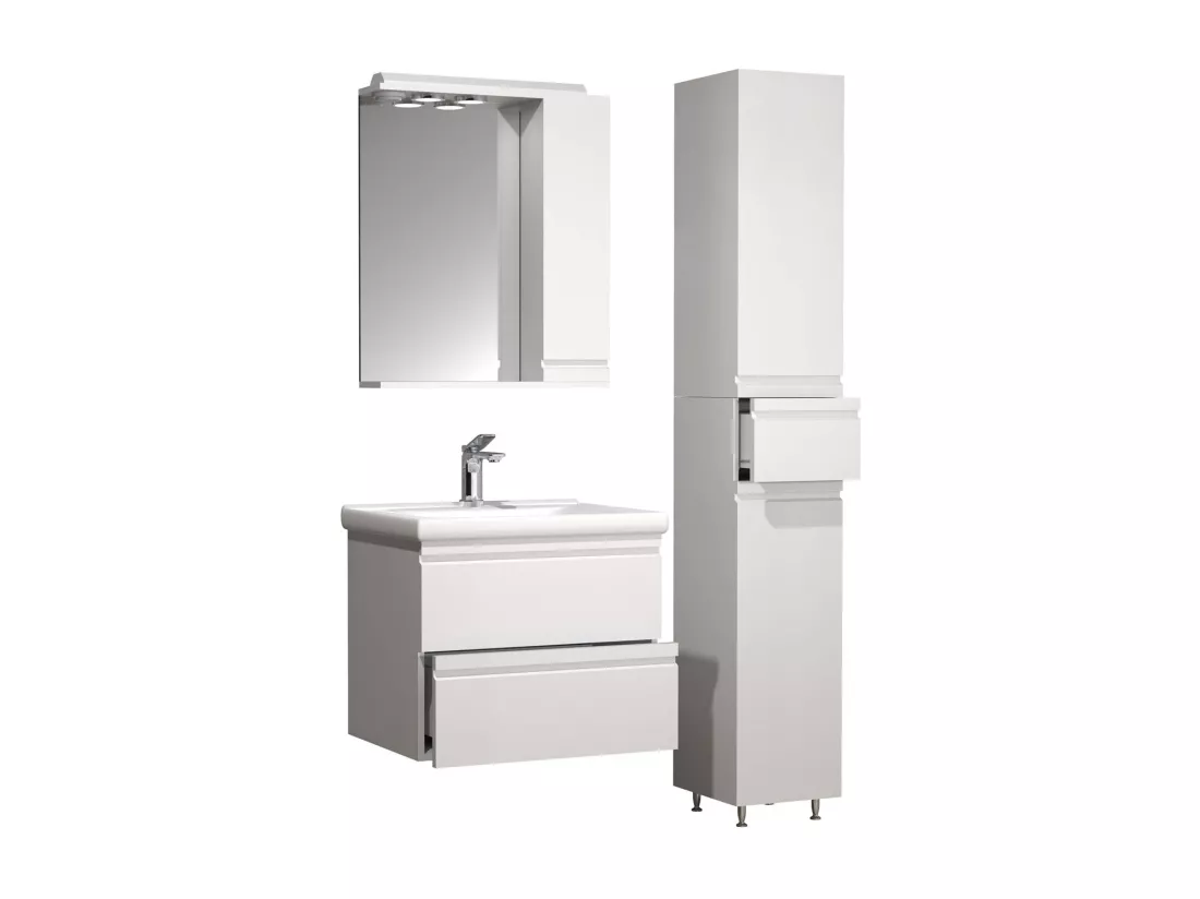 Plan de toilette 4 pièces Lavabo Silora L