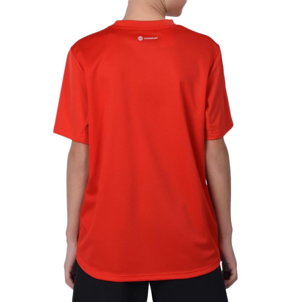 Adidas T-shirt Rouge Garçon Adidas HC9925