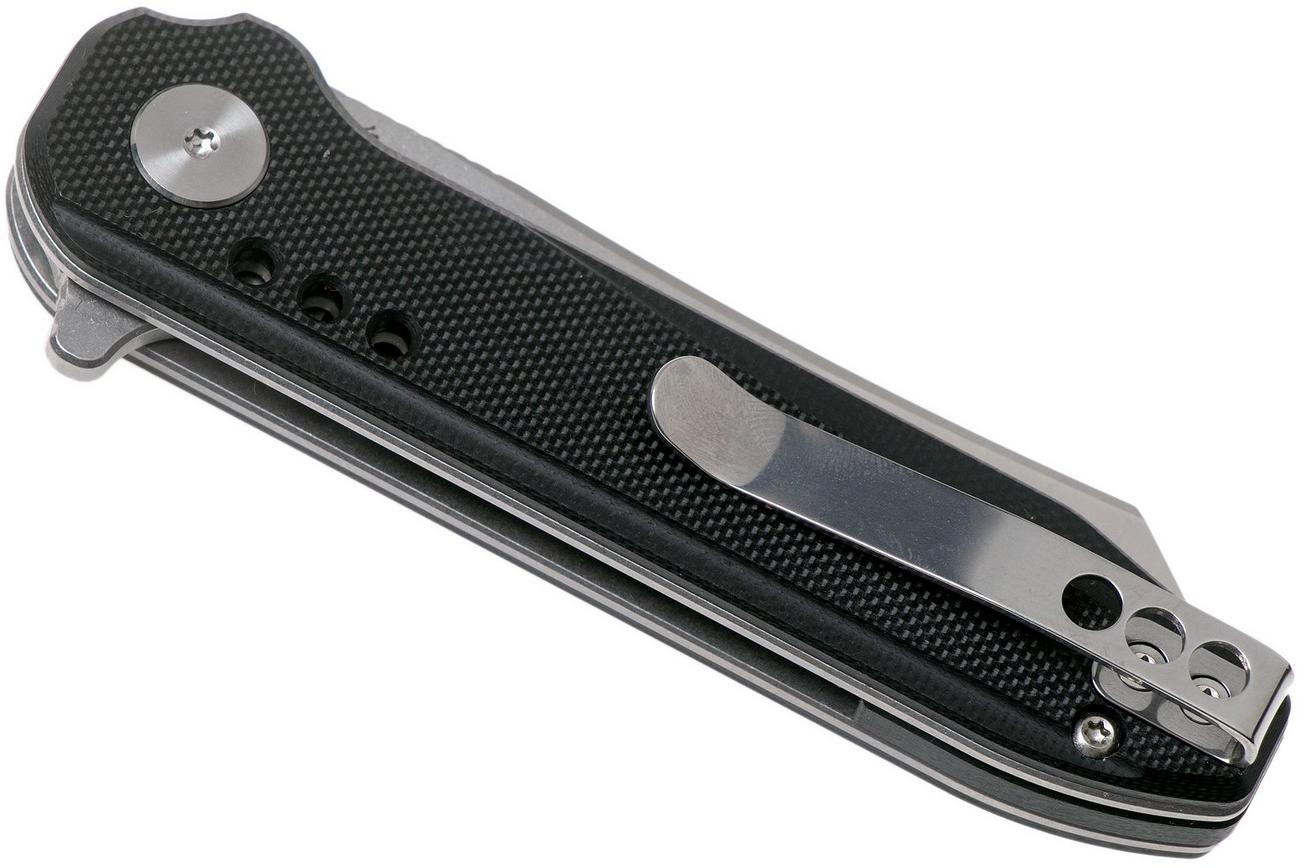 Bestech Syntax BG40A Black G10, Two Tone Satin zakmes, Todd Knife & Tool design