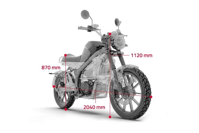 Moto électrique Horwin CR6 125 cm3