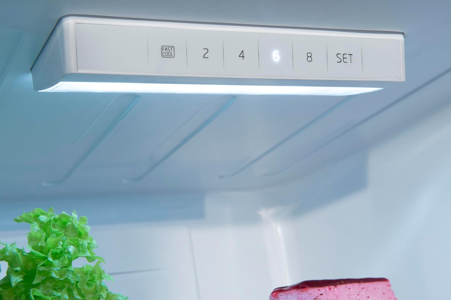 Amica Kühl Gefrierkombination freistehend mit Total NoFrost 170 x 54 cm VitControlPlus Schublade elektronische Steuerung Superkühlen und Supergefrieren - schwarze Edelstahloptik