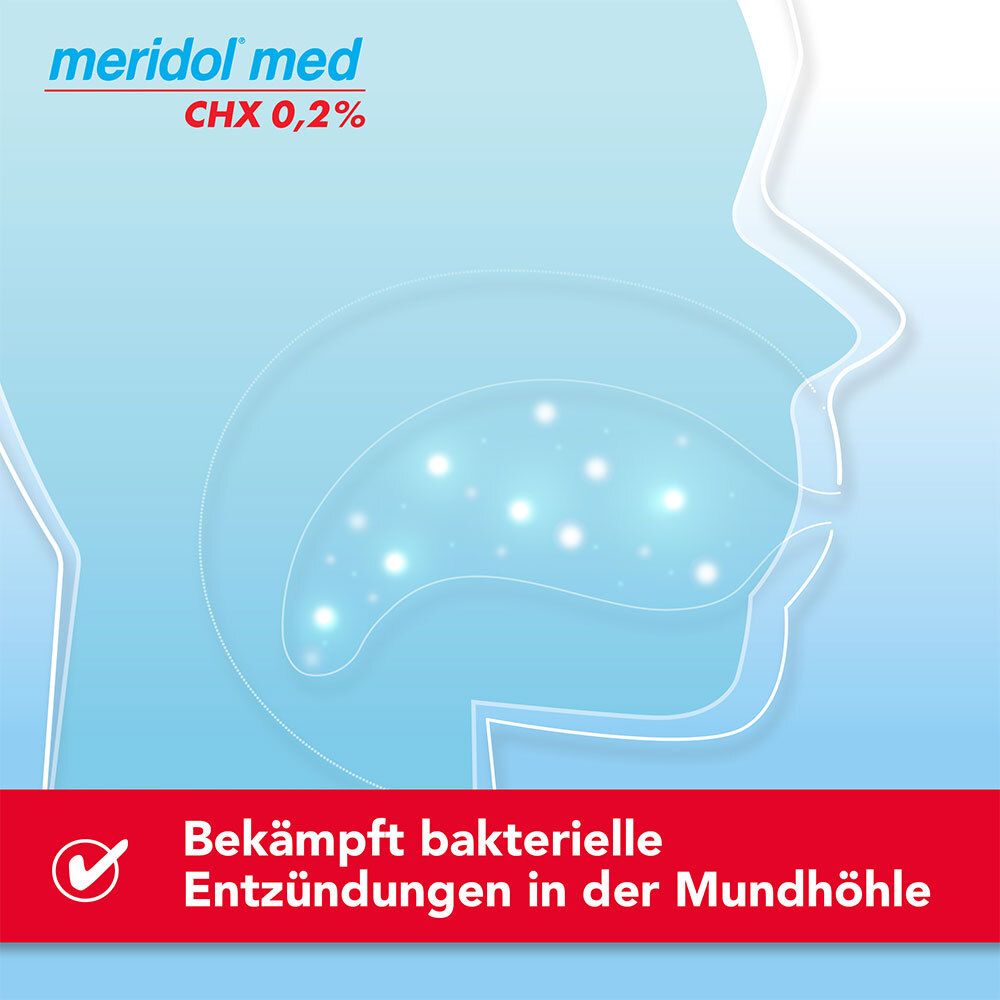 meridol med CHX 0,2% Mundspülung