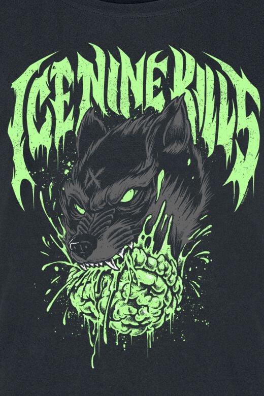 Wolf - Glow In The Dark | Ice Nine Kills T-Shirt Manches courtes