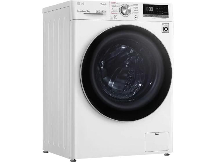 LG Waschmaschine F4WV709P1E Links Frontloader mit 9 kg Ladekapazität