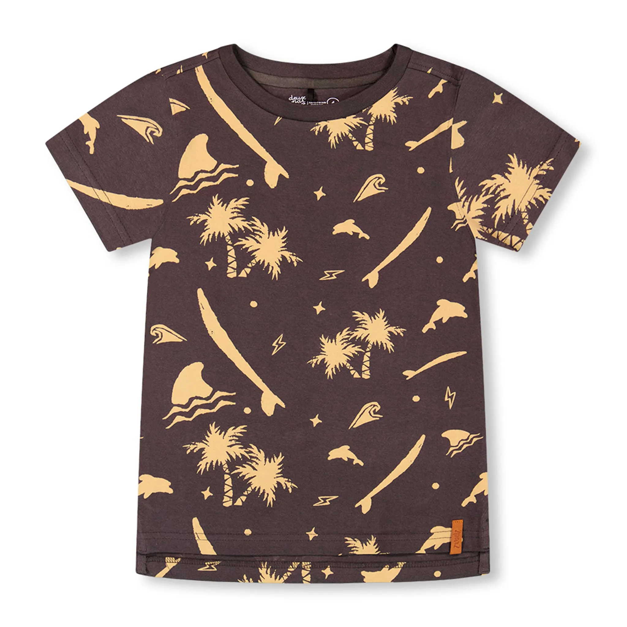Deux par Deux T-shirt Imprimé Palmiers BOYS 3-6ans
