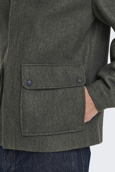 Only & Sons taupe heren jas