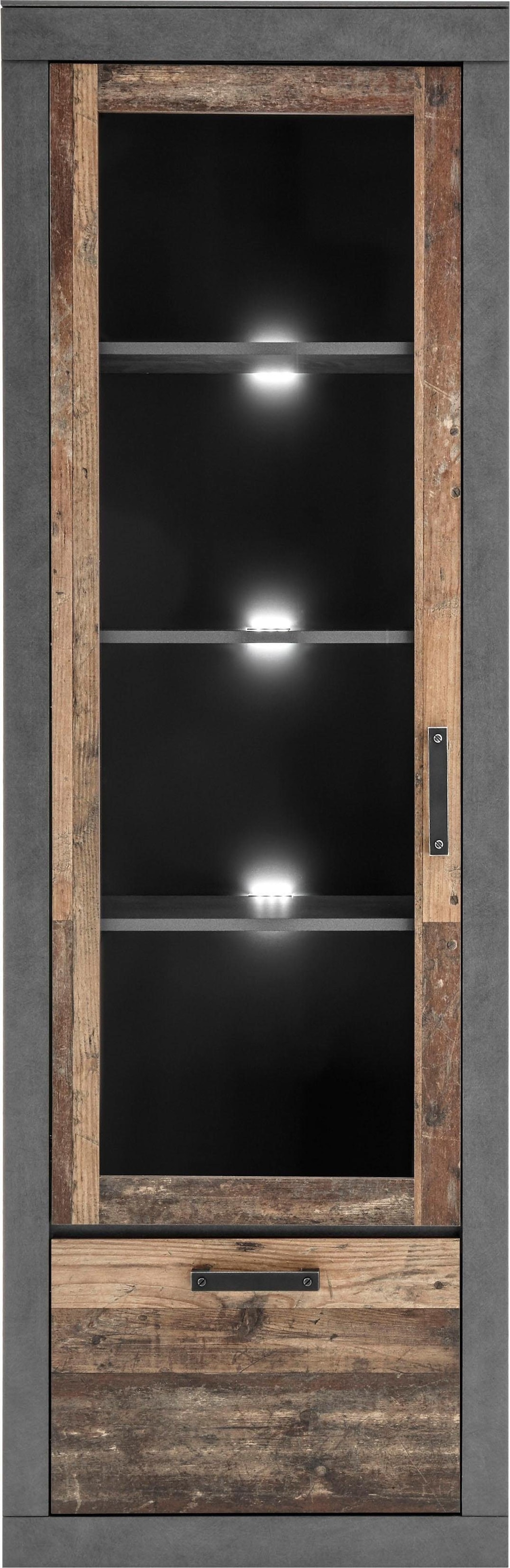 Home affaire Vitrine »BROOKLYN« Höhe ca. 200 cm