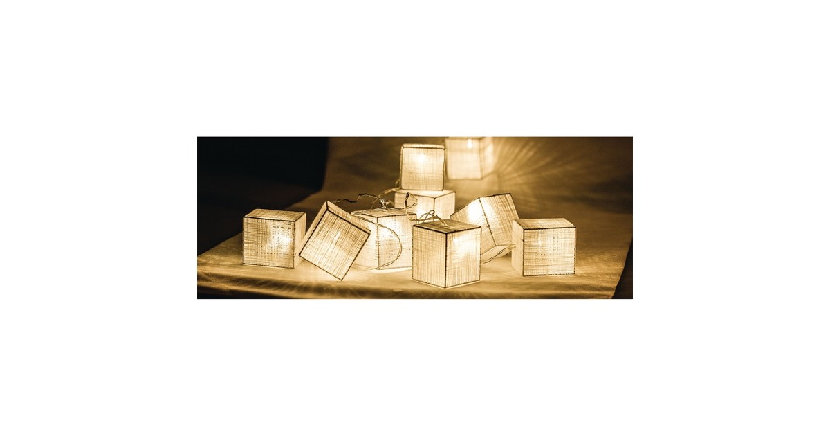 Lichtslinger Vierkant 10 LED sfeerverlichting