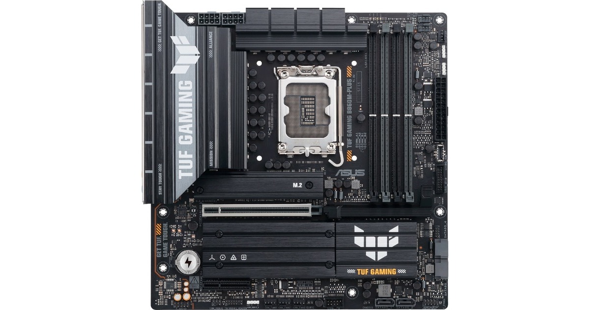 ASUSTUF Gaming B860M-PLUS socket 1851 moederbord  (2.5 Gb-LAN, Sound, µATX)