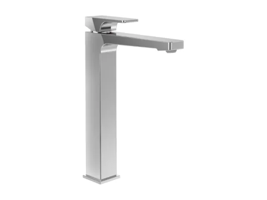 Mitigeur lavabo surélevé VILLEROY ET BOCH Architectura Square avec vidage Push Open Chrome