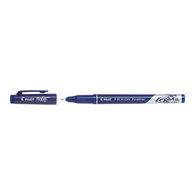 Pilot FriXion Fineliner - Feutre fin effaçable - bleu