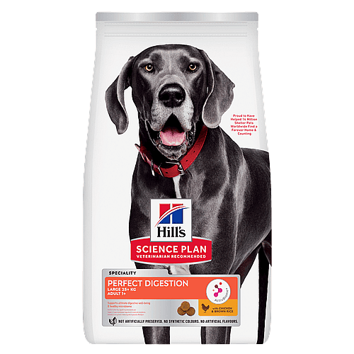 Hill's Science Plan Canine Adult Perfect Digestion Hondenvoer Large Breed 14 kg | 11801