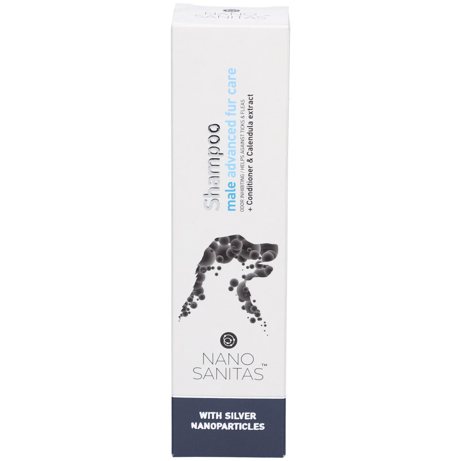 NanoSanitas Shampoo male advanced fur care