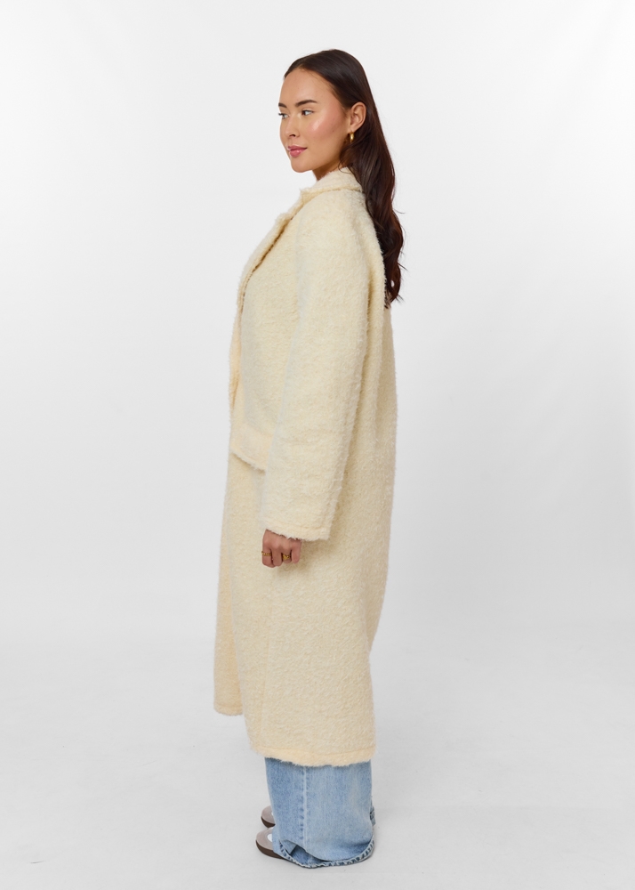 Carmen mantel jas creme