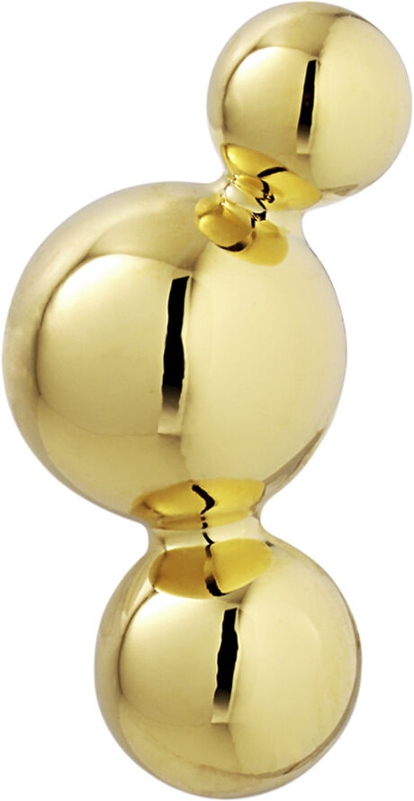 Jane Kønig Atomic Three ball stud Guld