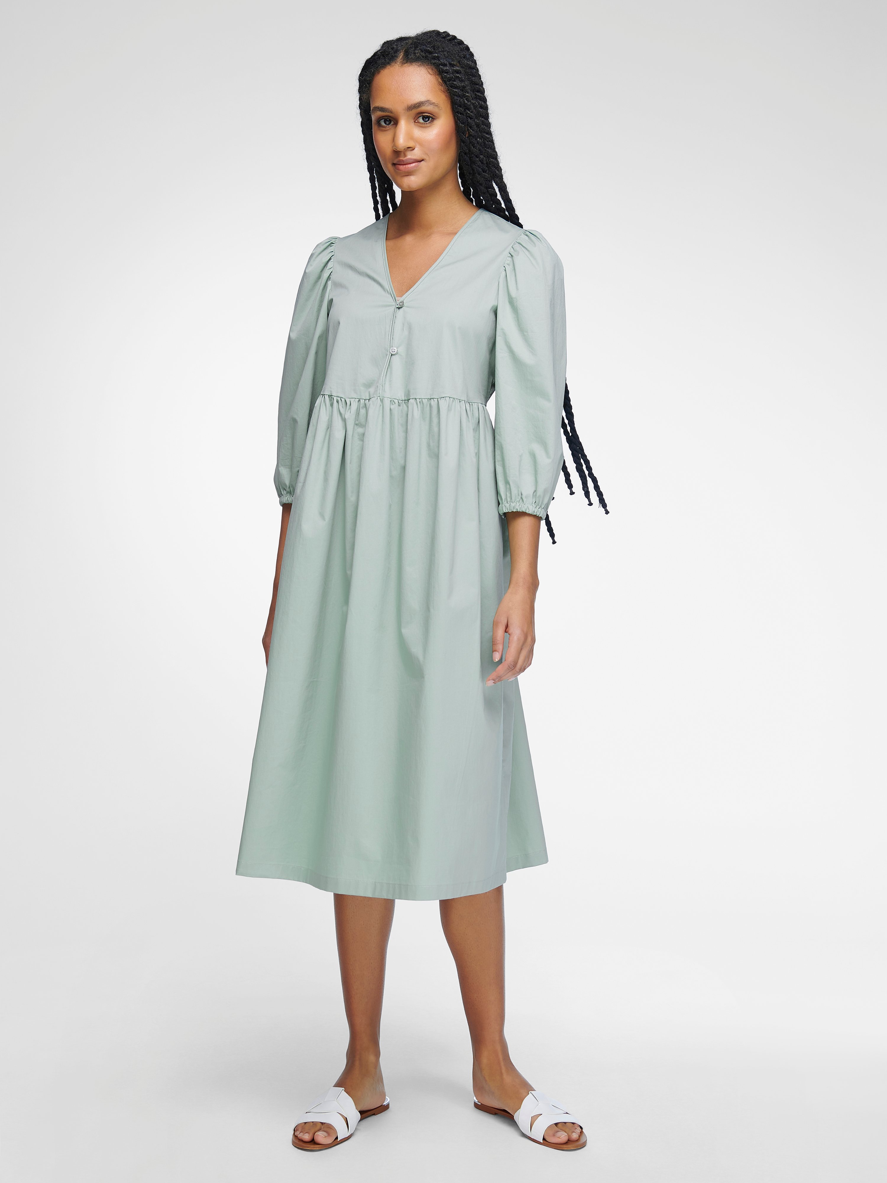Kleid mit 3/4-Arm