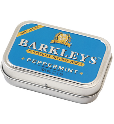 Barkleys Mints peppermint sugarfree (15 gr)
