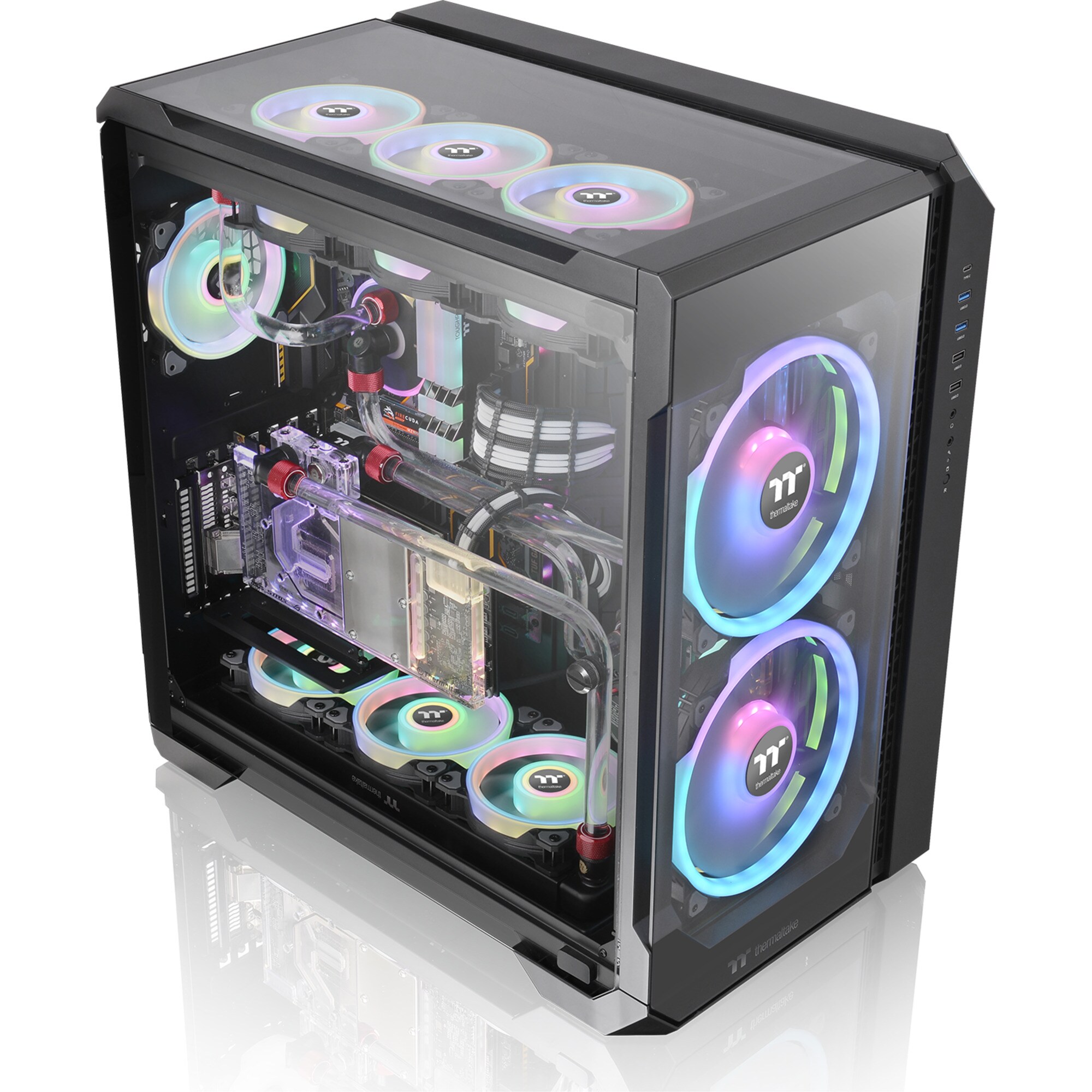 Thermaltake Tower-Gehäuse View 51 TG ARGB Edition