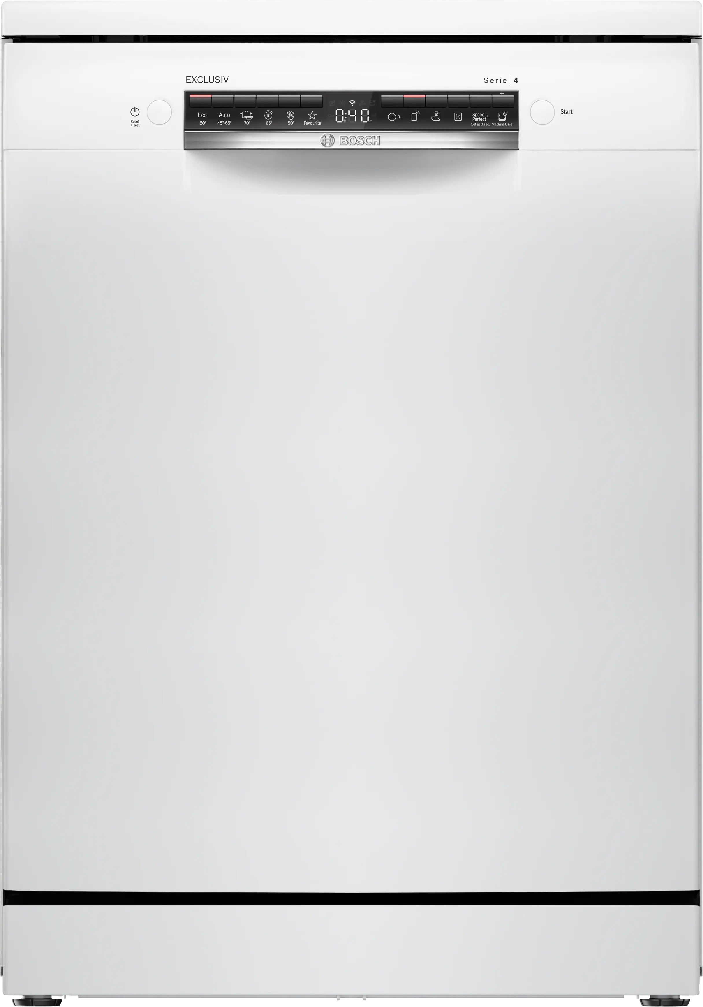 Serie 4 Vrijstaande vaatwasser 60 cm Wit