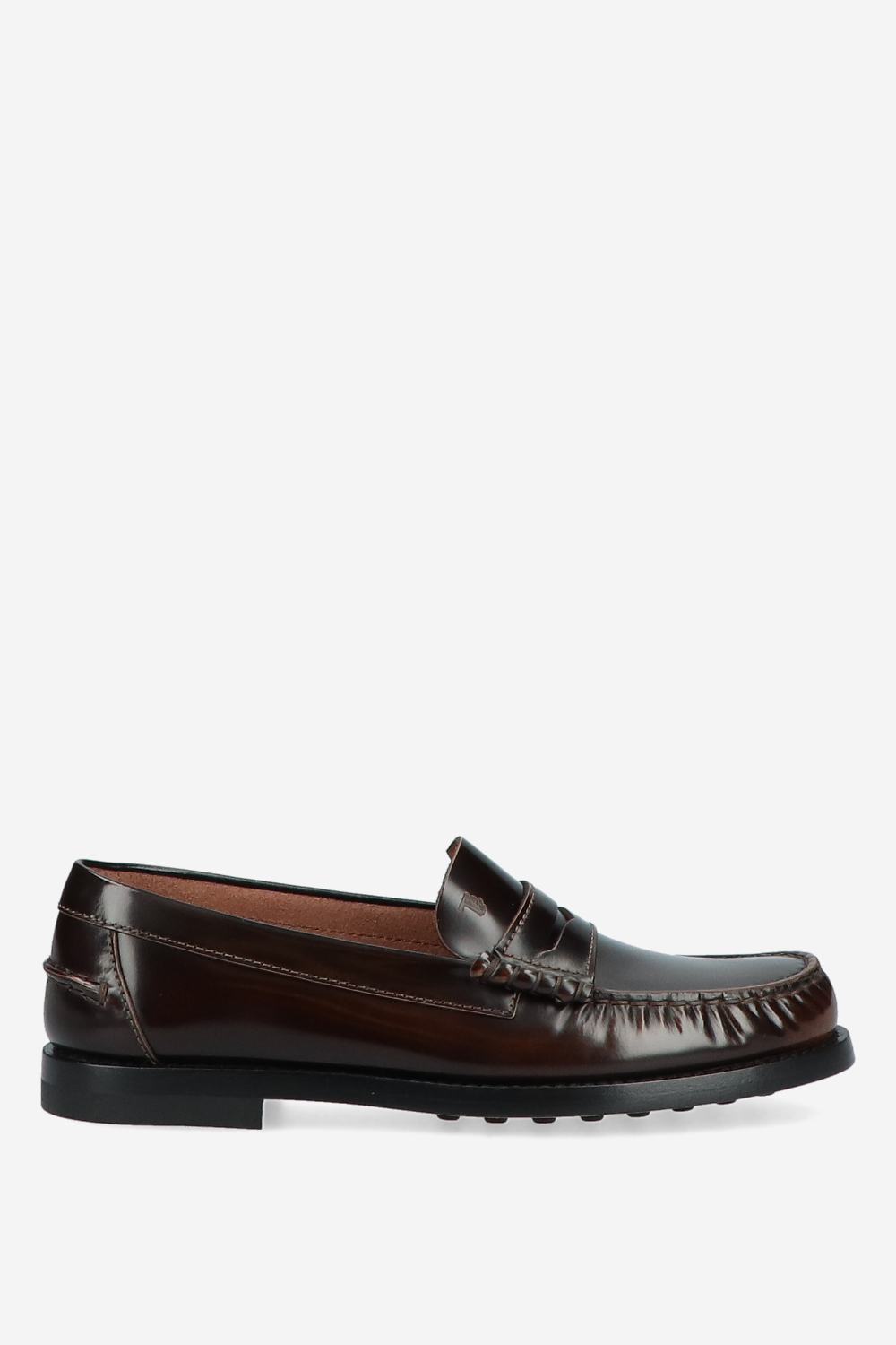 Penny leather loafers