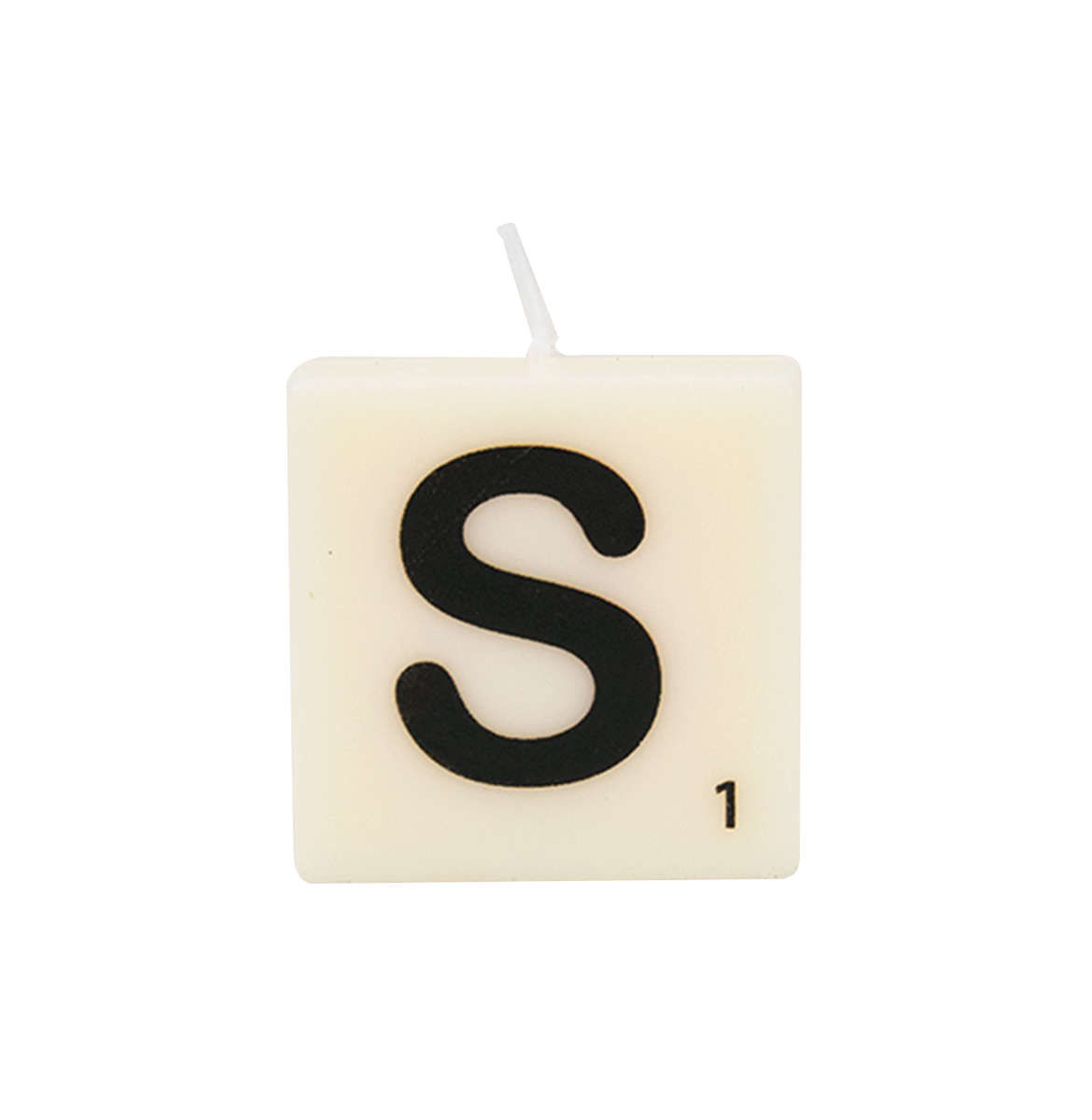 Bougie lettre S The Gift Label
