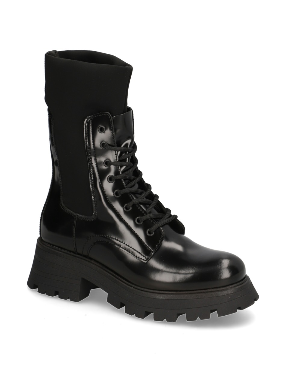 Glattleder Schnürboot