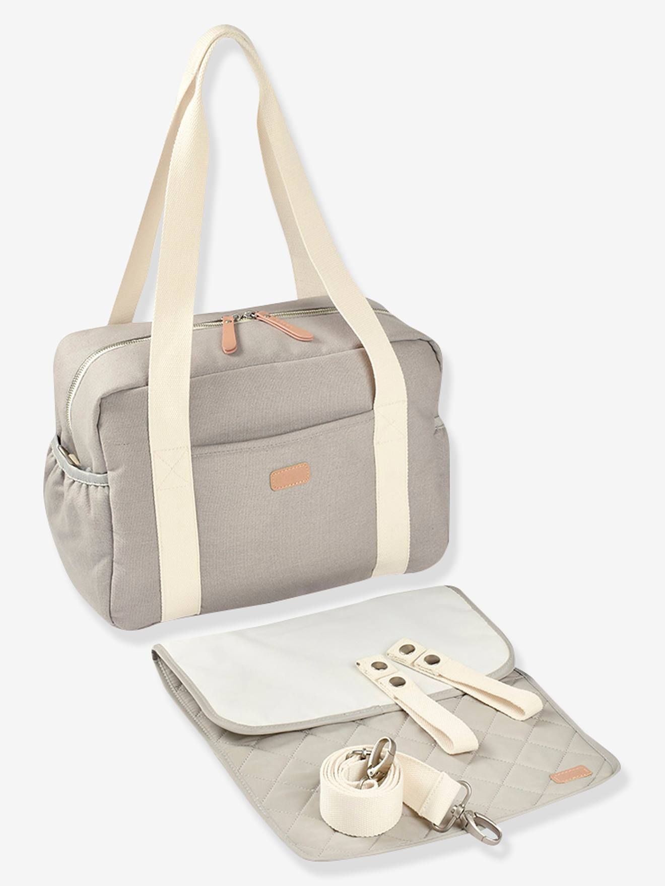 Bolsa de maternidade laranja BEABA Paris