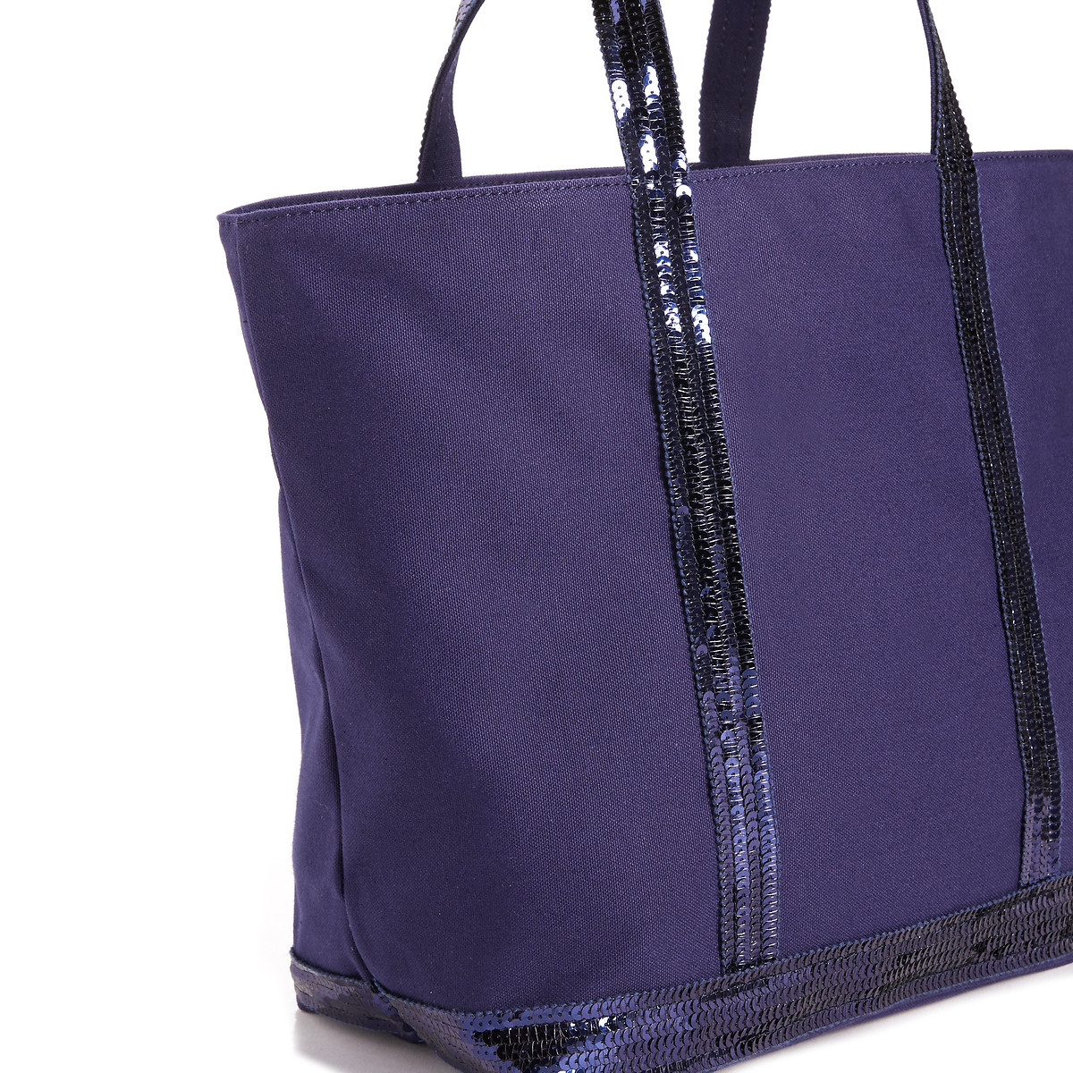 VANESSA BRUNO<br>Bolsa de tecido com lantejoulas