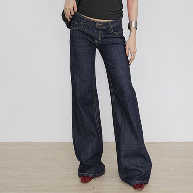 Genrovia - Lage flared jeans