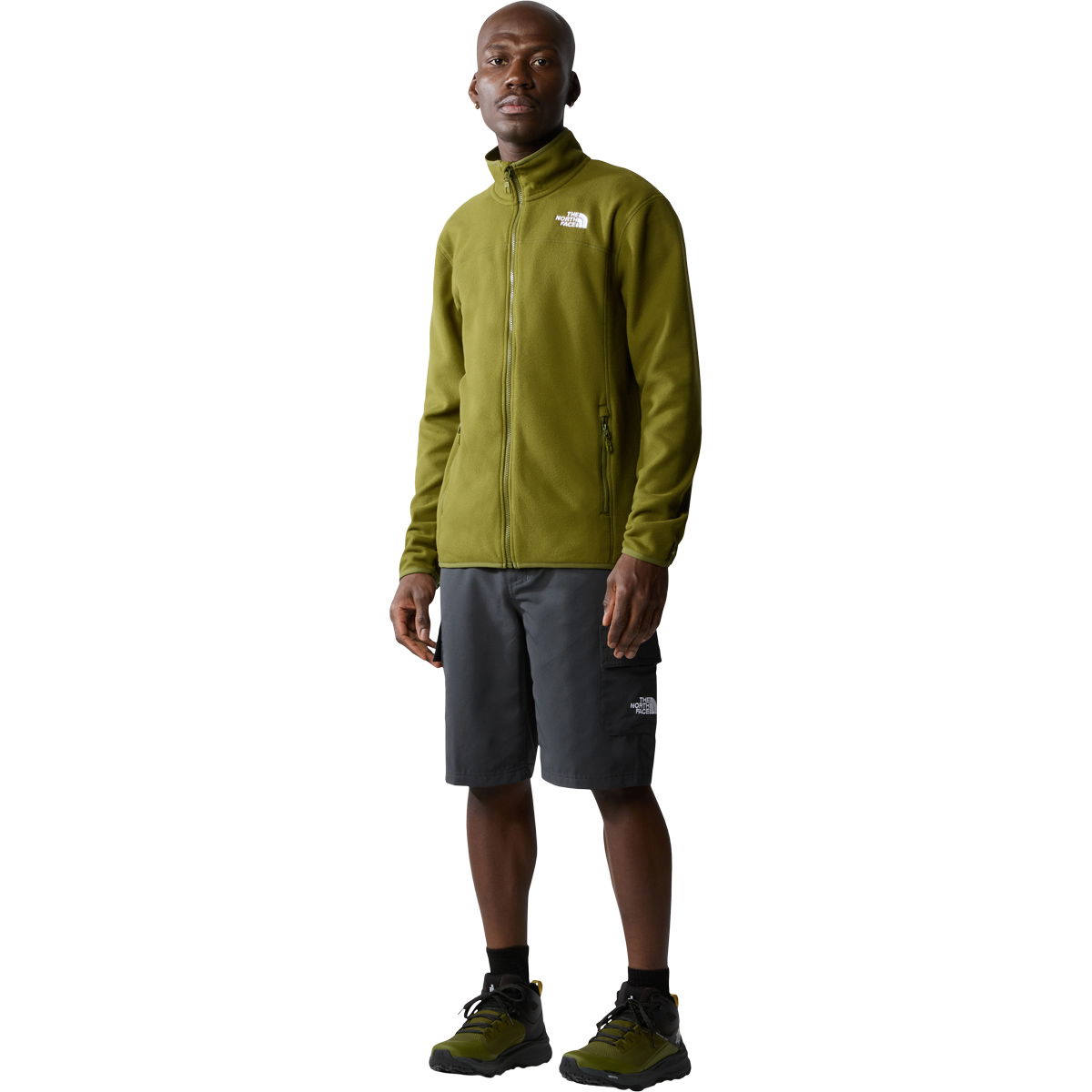The North Face 100 Glacier Full Zip Fleecetrøje Herre