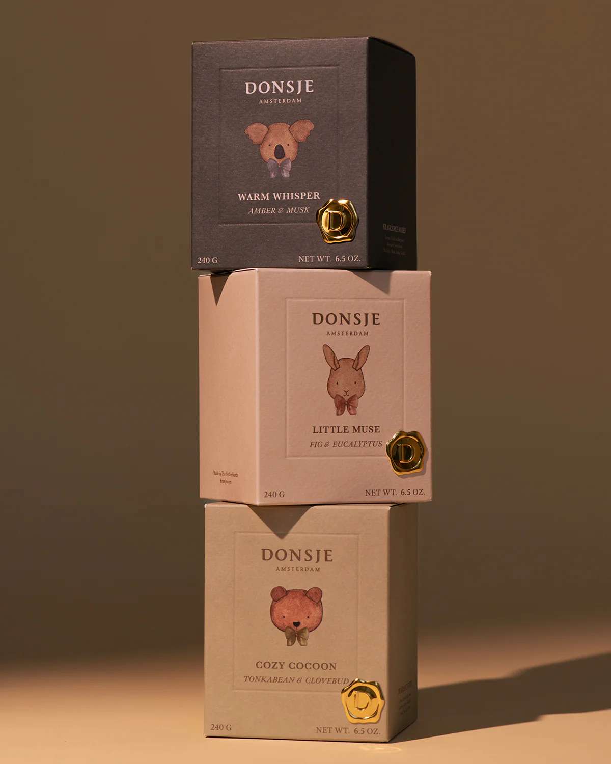 The Donsje Scented Candle for Moms and Moms-to-Be – Cozy Cocoon | Tonk