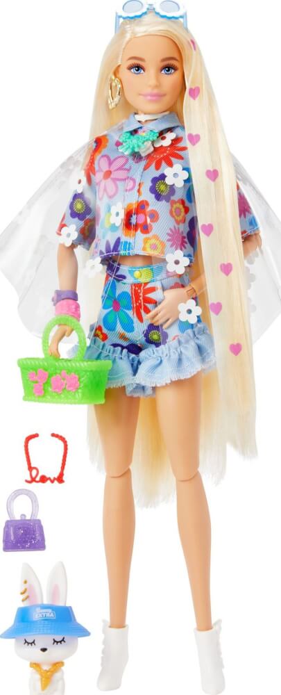 Barbie Extra Puppe (Flower Power)