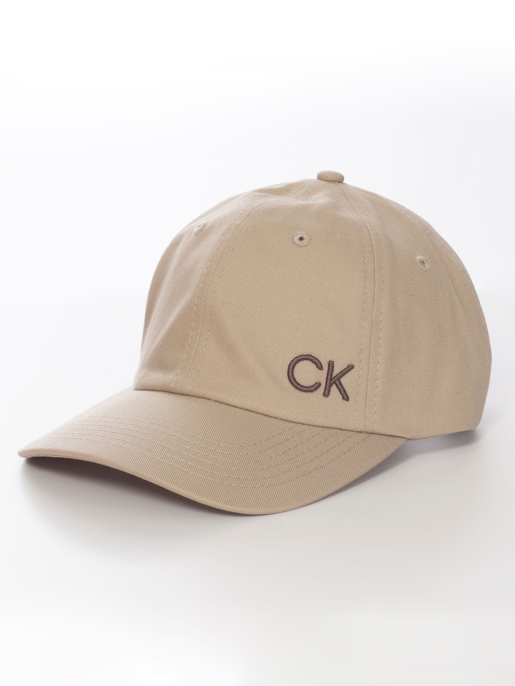 Calvin Klein Golf 100% Cotton Twill Brown Caps