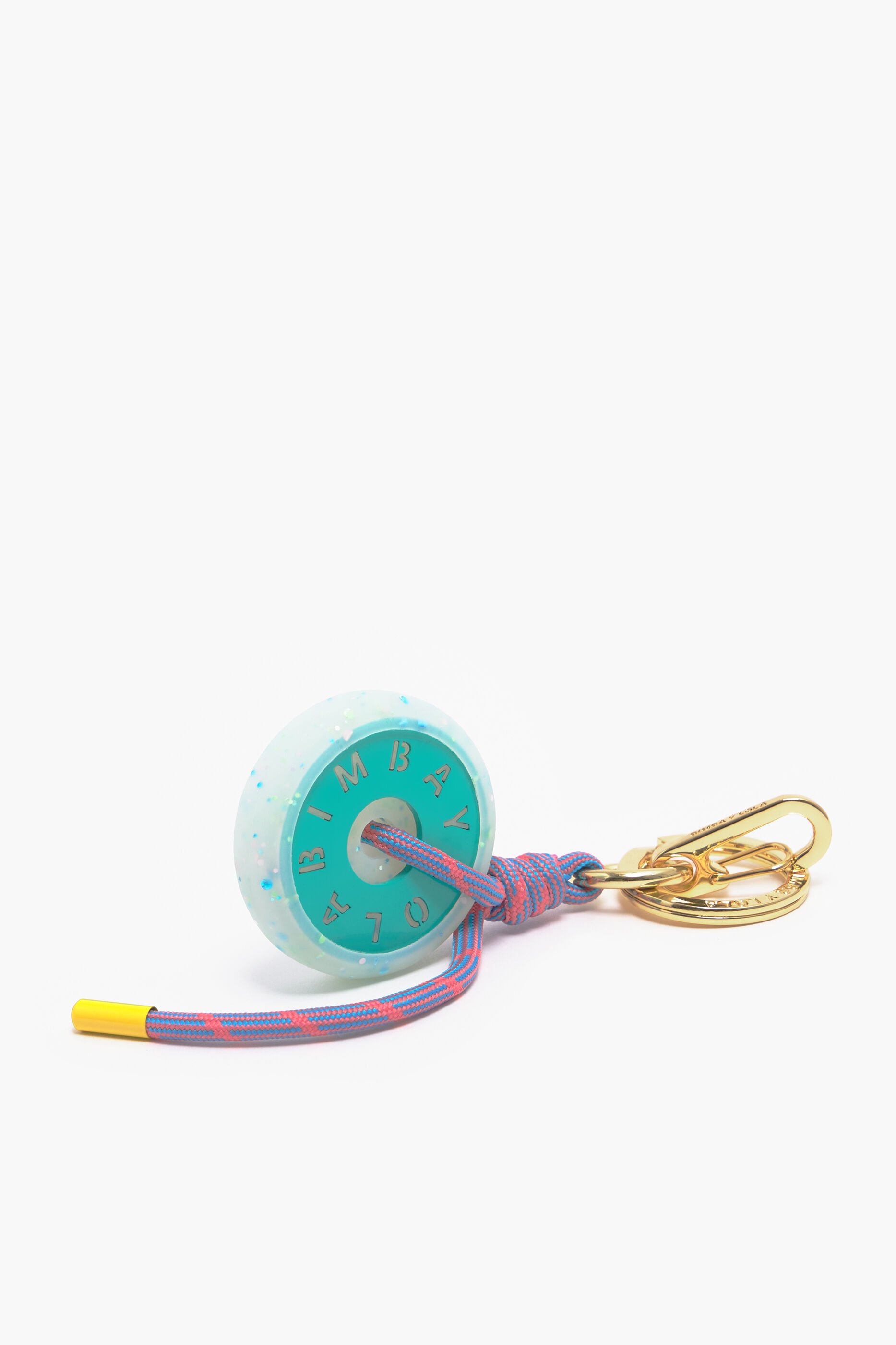 Chaveiro de silicone com logotipo turquesa