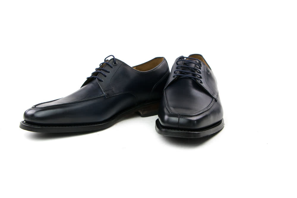 Van Bommel Veterschoen Donkerblauw