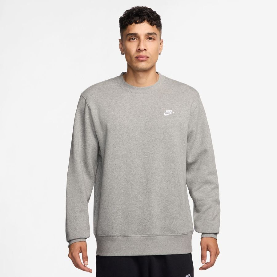 Nike Sweat Club - Gris/Blanc