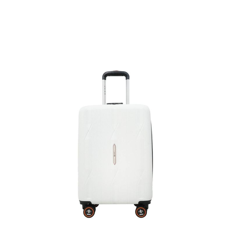 Lot de 3 valises rigides 330 Extensibles 55, 66 et 76 cm Blanc