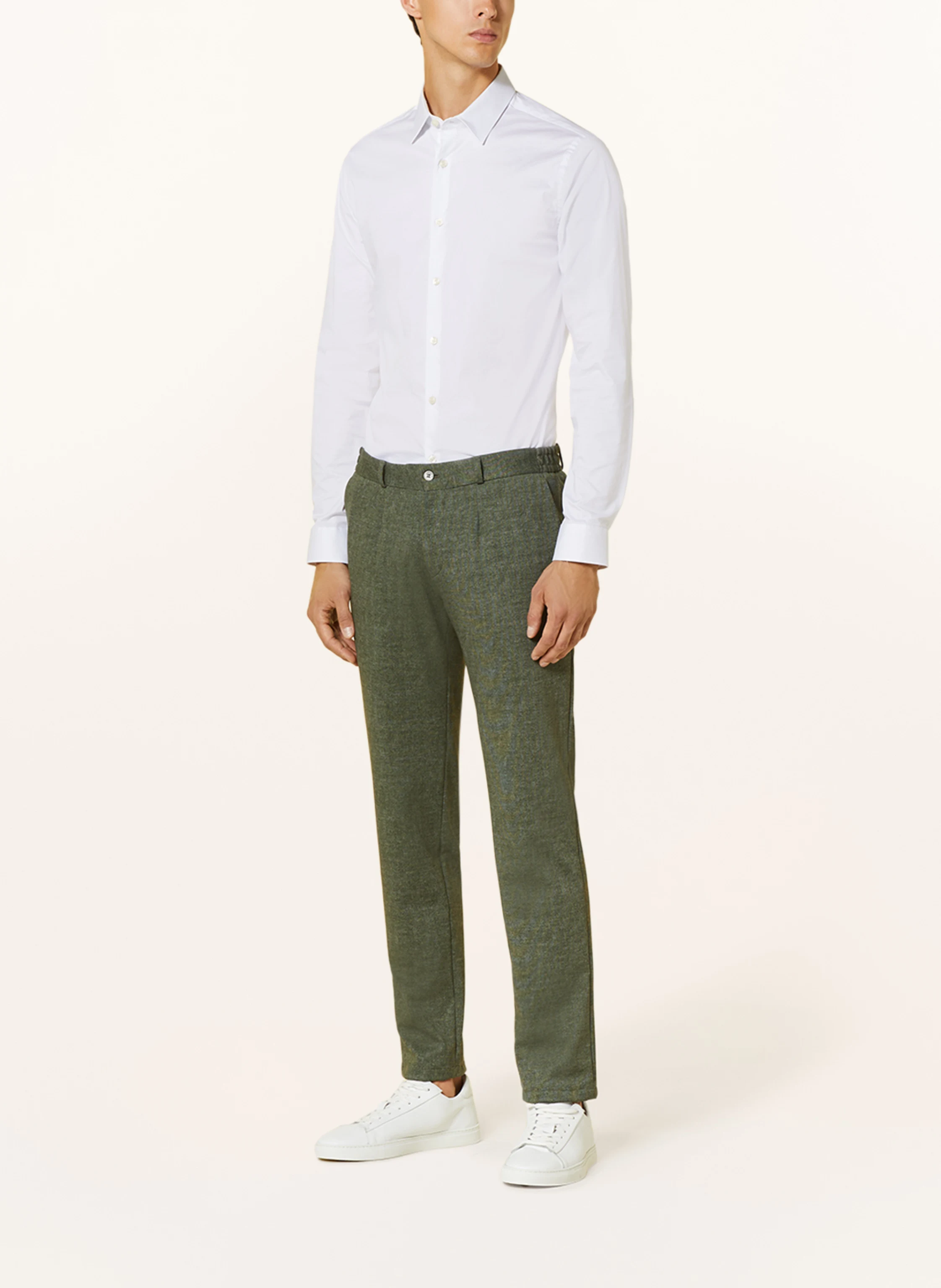 PAUL Anzughose Slim Fit aus Jersey