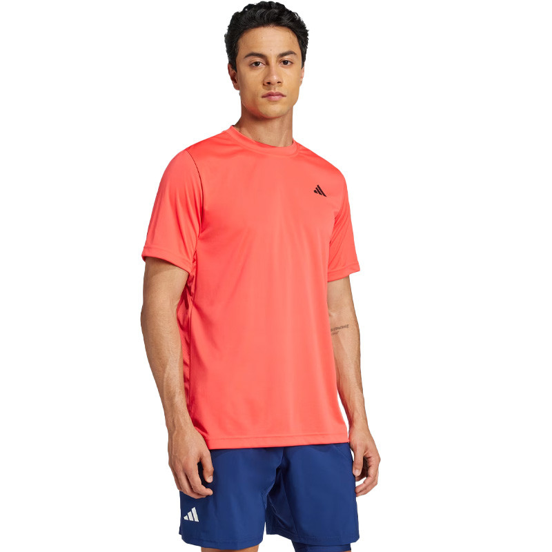 Tee-shirt de tennis Adidas Club Climacool rouge