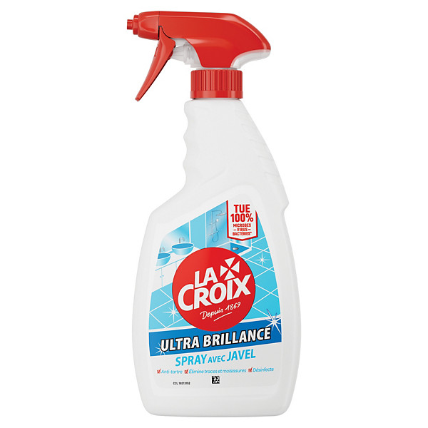 Nettoyant sanitaires avec javel anti-tartre La Croix 500 ml
