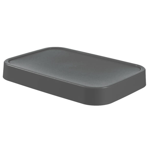 Curver Infinity Deksel - 4,5L - 100% Recycled - Donkergrijs