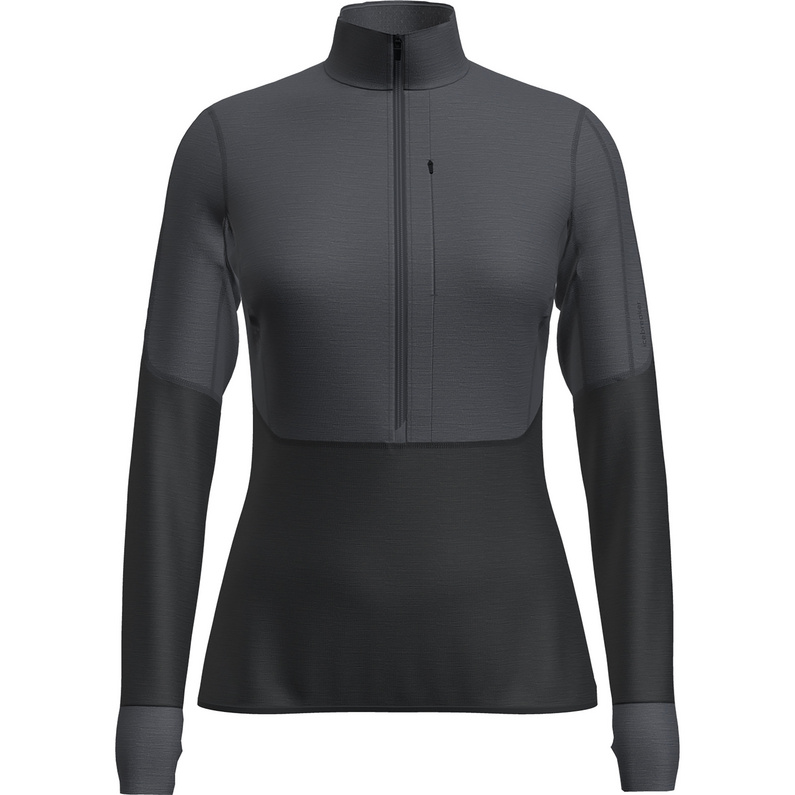 Icebreaker Damen 200 Realfleece Descender Half Zip Pullover