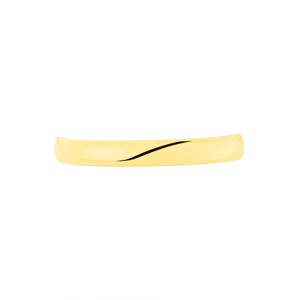 Alliance Meredithe Demi Jonc Classique Or Jaune