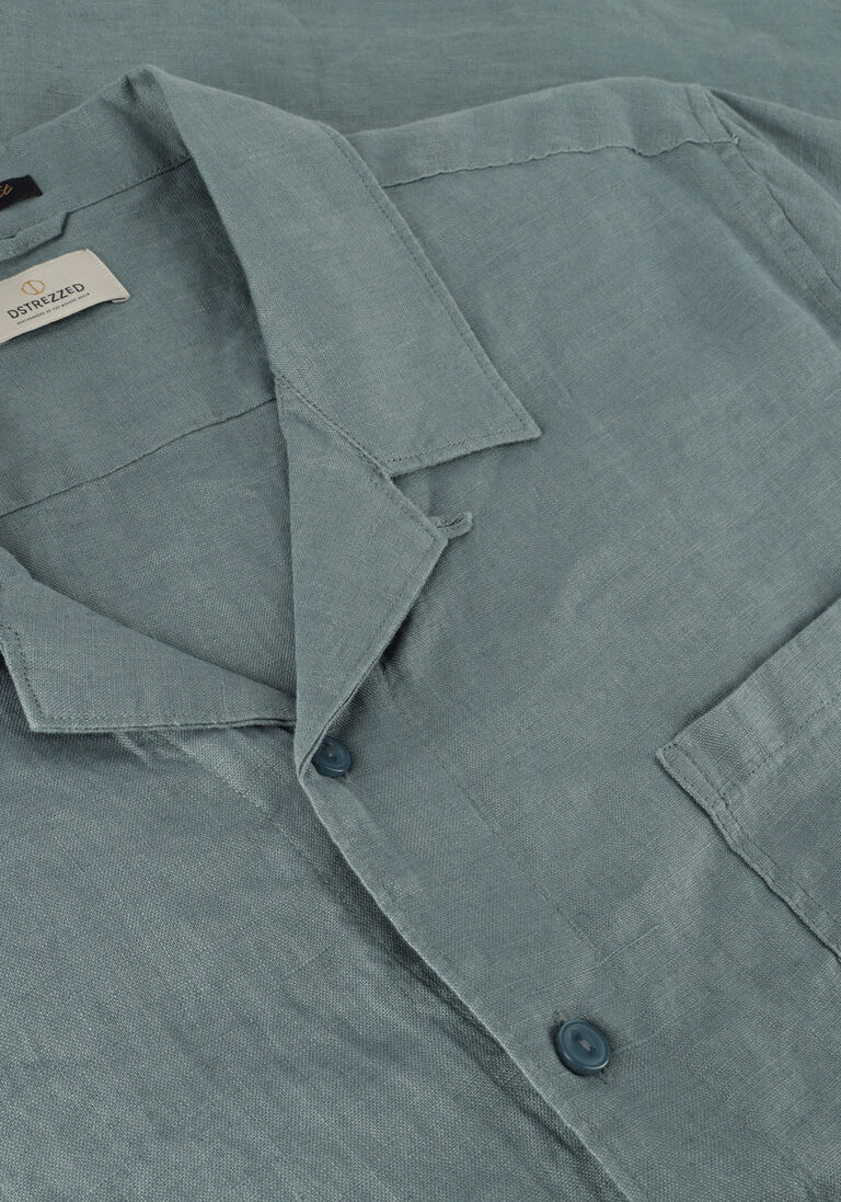 DSTREZZED groene dstrezzed casual overhemd ds_colter resort shirt