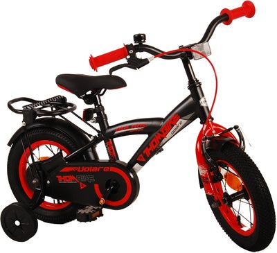 Volare Thombike Sykkel 12 Tommer, Svart/Rød