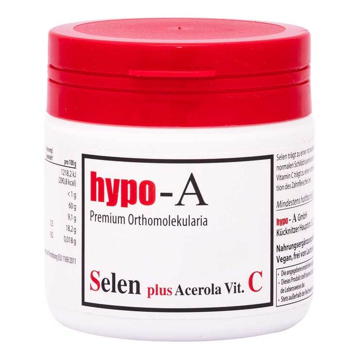 Hypo A Selen plus Acerola Vitamin C Kapseln, 120 St