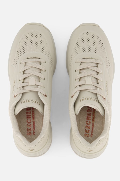Skechers Million Air Wedge Sneakers wit