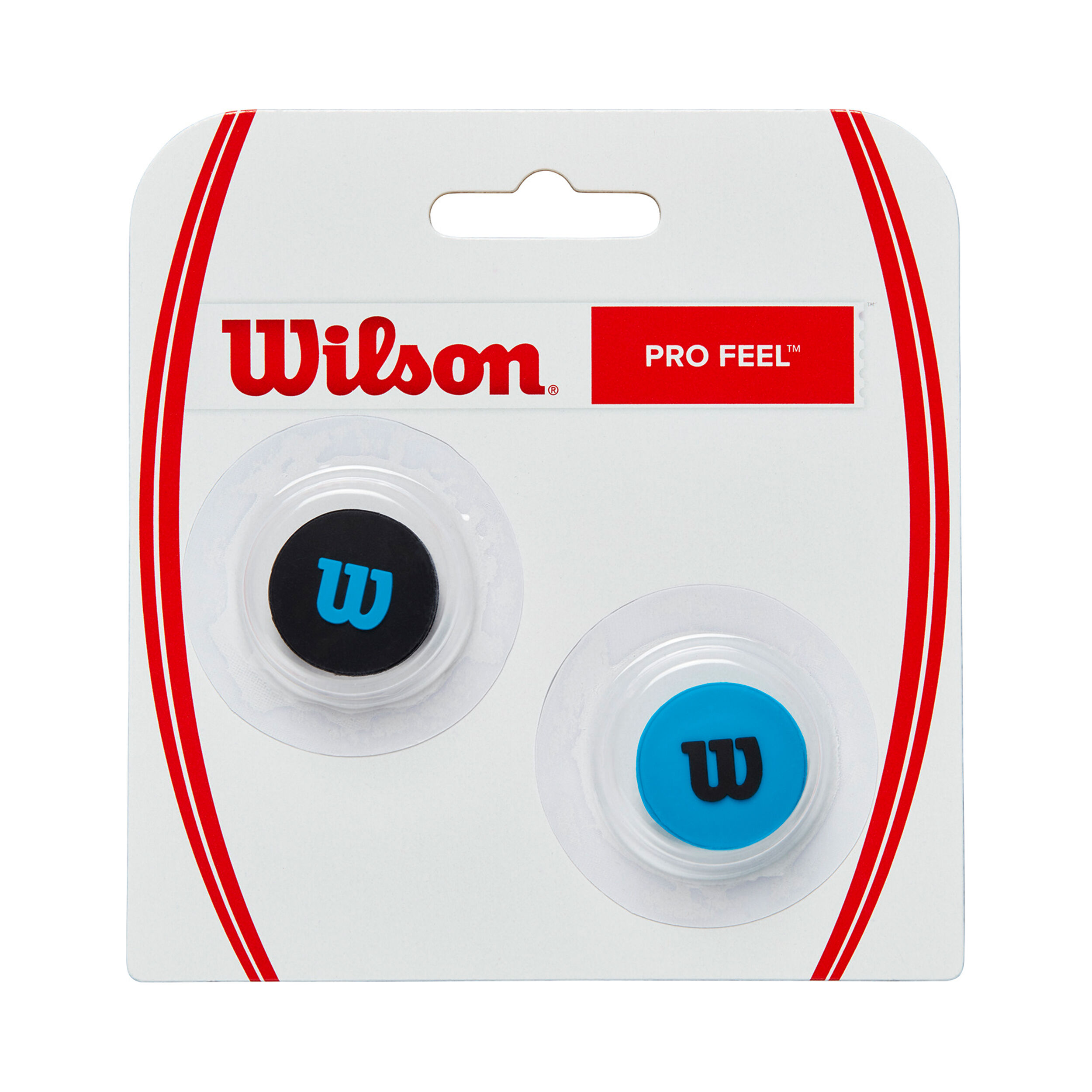 Wilson Ultra Pro Feel Ultra Antivibrateur Pack De 2 Unités - Noir , Bleu